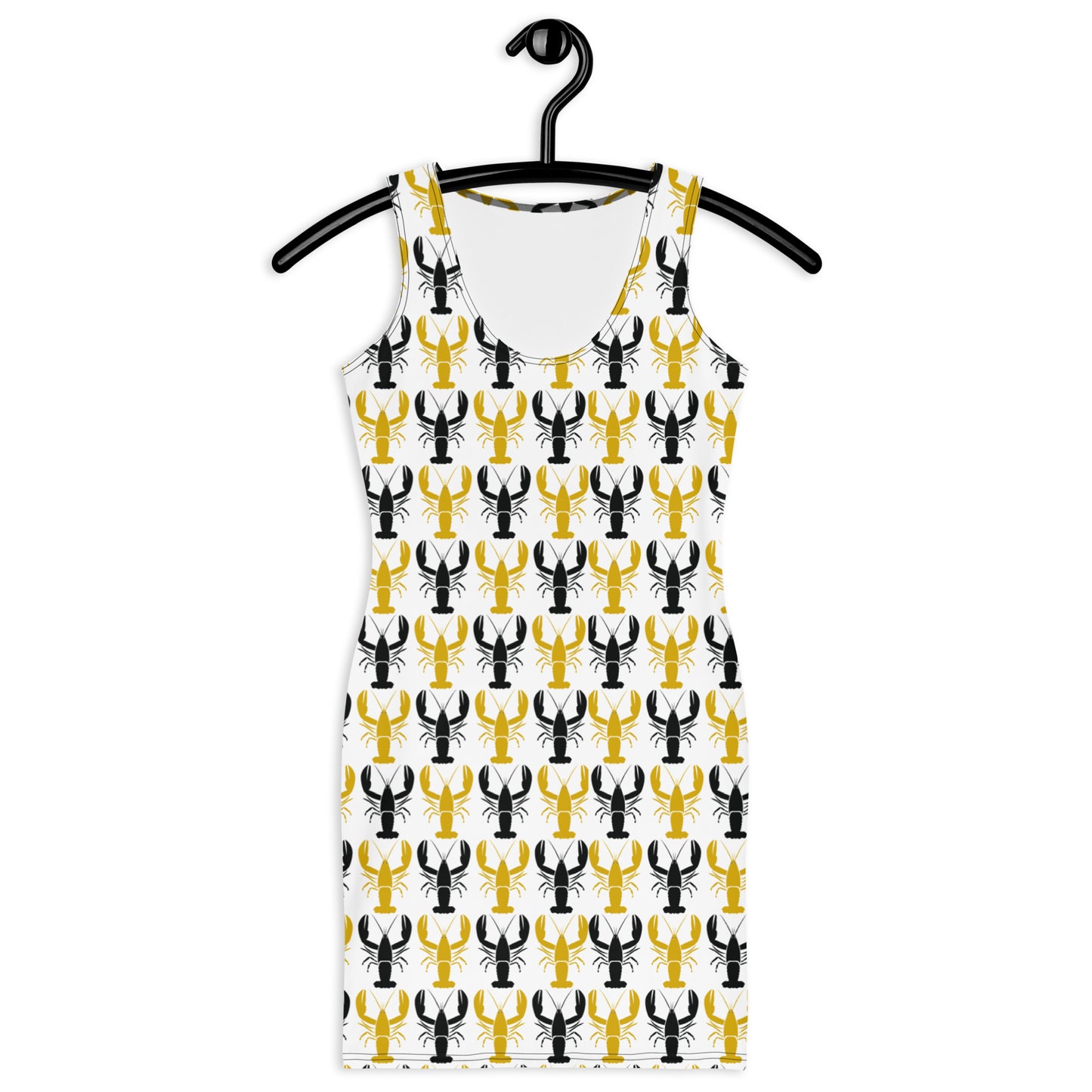 Who Dat Crawfish For? Fitted Tank Dress