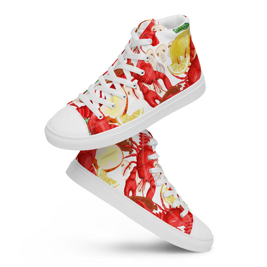 Crawfish Boil Ladies High Tops