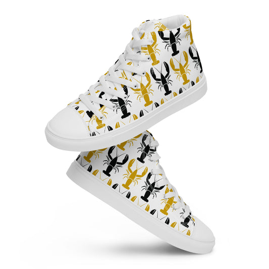 Women’s high top canvas shoes